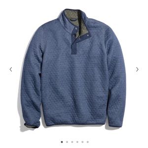 Marine Layer Quilted Reversible Pullover